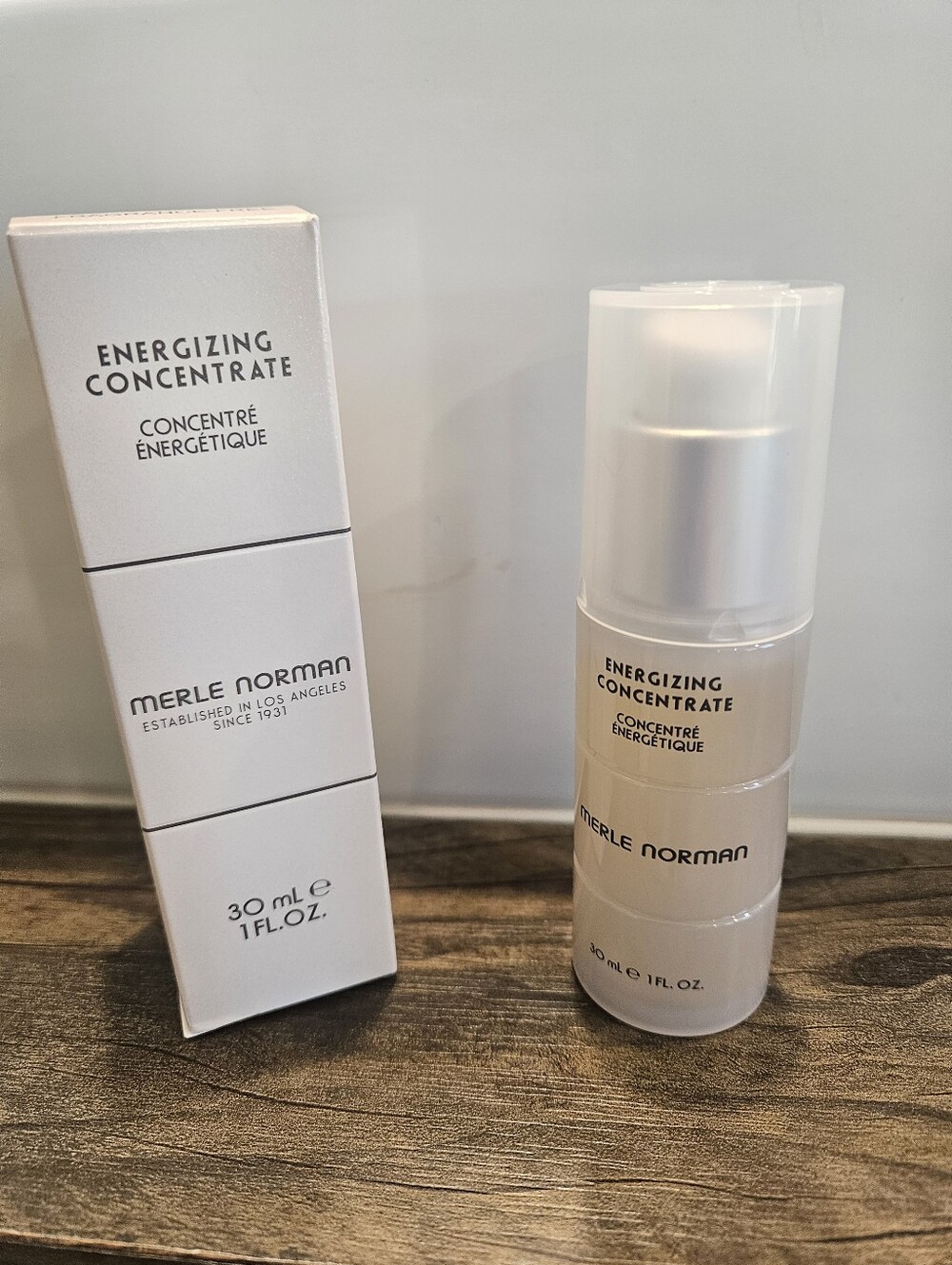 Merle Norman Energizing Concentrate - Cream/White Packaging